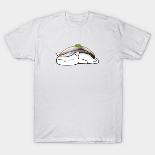 Chubby Cat Saba Sushi T-Shirt